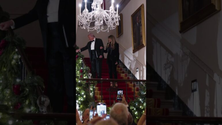 The President and First Lady attends the Congressional Ball