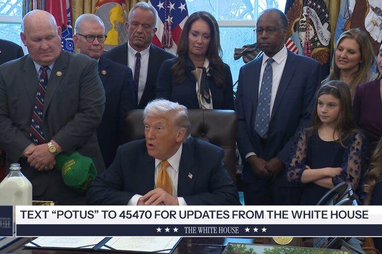 President Trump Participates in a Signing Ceremony, Jan. 14, 2026