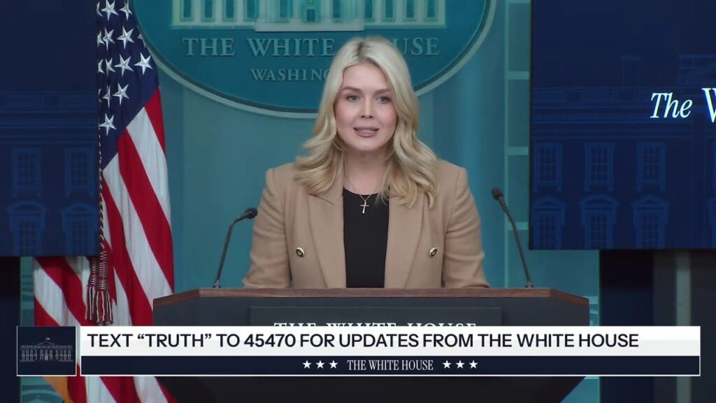 Press Secretary Karoline Leavitt Briefs Members of the Media, Jan. 15, 2026