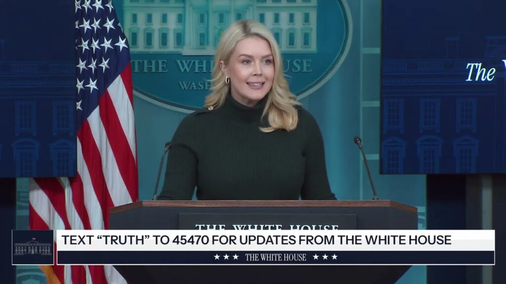 Press Secretary Karoline Leavitt Briefs Members of the Media, Jan. 26, 2026