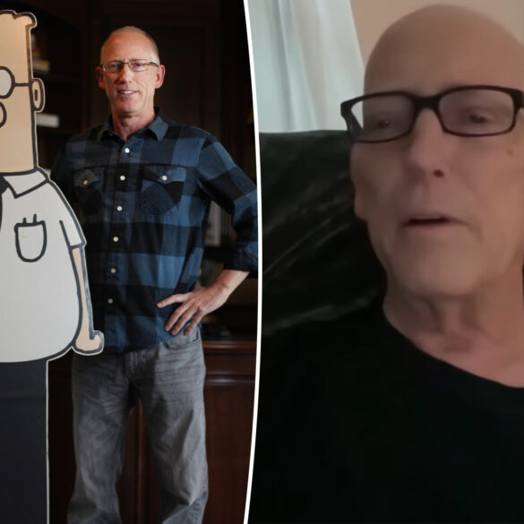 Gossip & rumors: 'dilbert' cartoonist scott adams gives dire health
