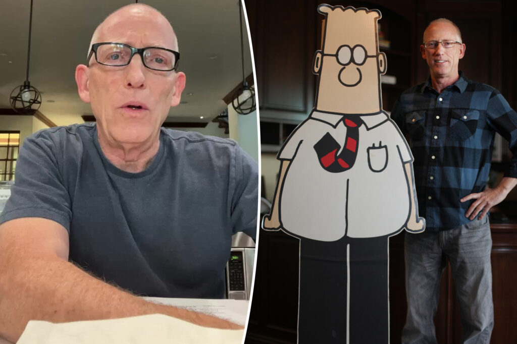 Gossip & rumors: 'dilbert' creator scott adams in hospice with