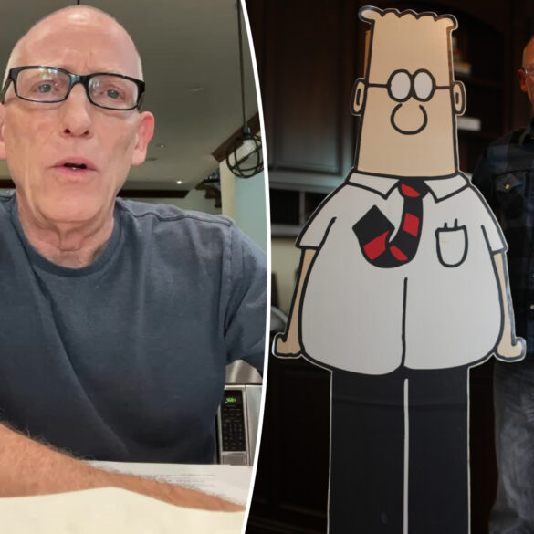Gossip & rumors: 'dilbert' creator scott adams in hospice with