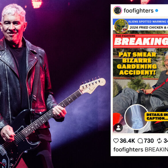 Gossip & rumors: foo fighters guitarist pat smear suffers 'bizarre