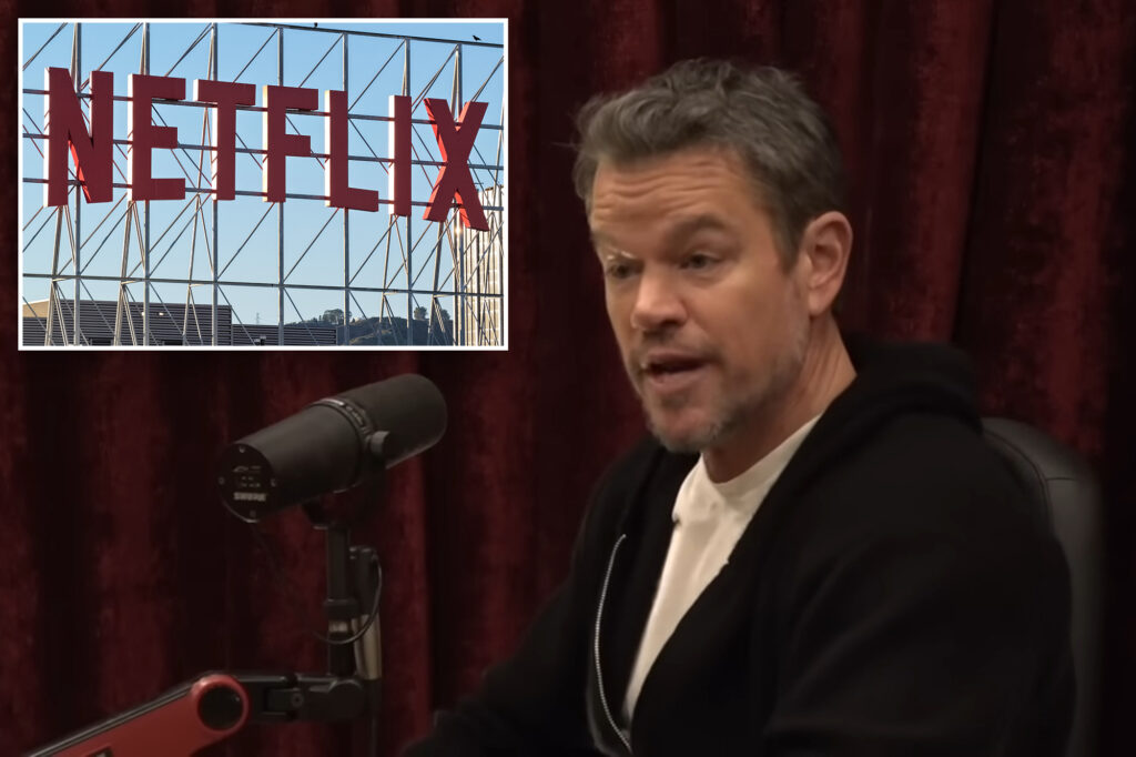 Gossip & rumors: matt damon claims netflix wants movies to