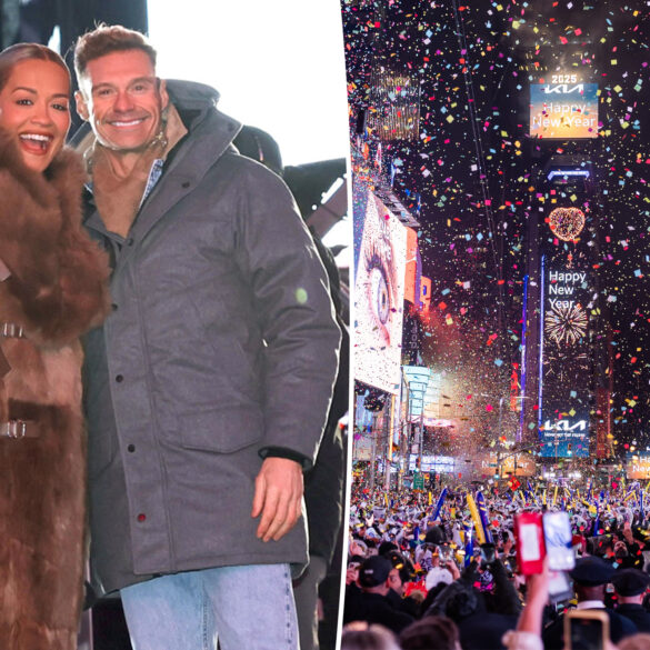 Gossip & rumors: ryan seacrest, rita ora address nye crowd