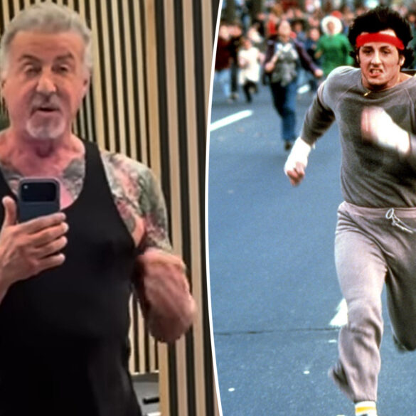 Gossip & rumors: sylvester stallone shows off buff body at