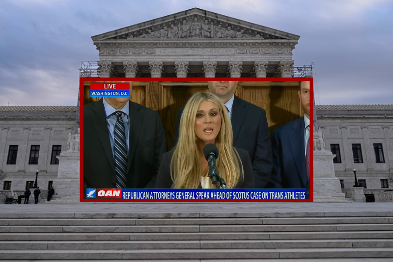 Female athletes and GOP AGs urge SCOTUS to protect women’s sports ahead of Tuesday’s landmark arguments – One America News Network