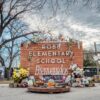 UVALDE, TEXAS - JANUARY 05: A memorial dedicated to the 19 children and two adults murdered on May 24,2022 during a mass shooting at Robb Elementary School is seen on January 05, 2026 in Uvalde, Texas. The first trial over law enforcement's delayed response to the Uvalde school shooting began today with former Uvalde schools officer Adrian Gonzales standing trial in Corpus Christi. Gonzales faces 29 counts of child endangerment. The trial is a rare case in which a law enforcement officer could be convicted for allegedly failing to appropriately respond to criminal activity. (Photo by Brandon Bell/Getty Images)