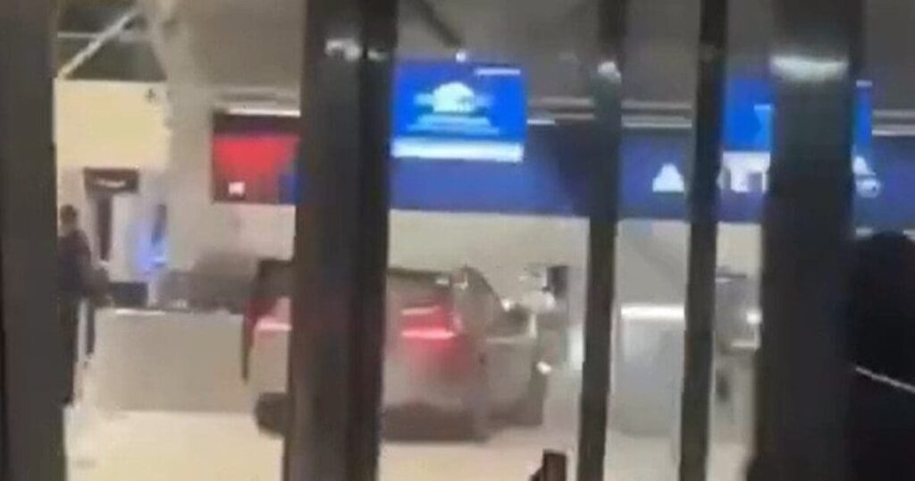 Man Plows Through Detroit Metro Airport With Car * 100PercentFedUp.com * by Anthony