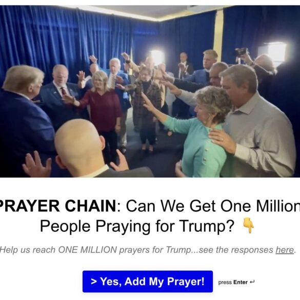 Man Stops President Trump At A Restaurant To Pray Over Him! * 100PercentFedUp.com * by Noah