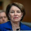 US Senator Amy Klobuchar, Democrat from Minnesota, testifies during a Senate Appropriations Subcommittee on State, Foreign Operations and Related Programs hearing titled "The Abduction of Ukrainian Children by the Russian Federation" on Capitol Hill, in Washington, DC on December 3, 2025. (Photo by Jim WATSON / AFP via Getty Images)