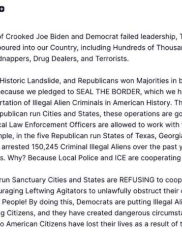 President Trump Issues Message To "EVERY Democrat Governor And Mayor" Following Minnesota Shooting * 100PercentFedUp.com * by Danielle
