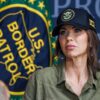 BROWNSVILLE, TEXAS - JANUARY 7: U.S. Secretary of Homeland Security Kristi Noem at a roundtable discussion with local ranchers and employees from U.S. Customs and Border Protection on January 7, 2026 in Brownsville, Texas. (Photo by Michael Gonzalez/Getty Images)
