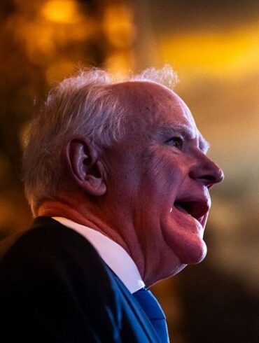ST. PAUL, MINNESOTA - JANUARY 5: Minnesota Gov. Tim Walz speaks during a press conference at the State Capitol building on January 5, 2026 in St. Paul, Minnesota. Walz announced today that he is abandoning his re-election campaign for governor, blaming scrutiny from President Donald Trump for his decision. (Photo by Stephen Maturen/Getty Images)
