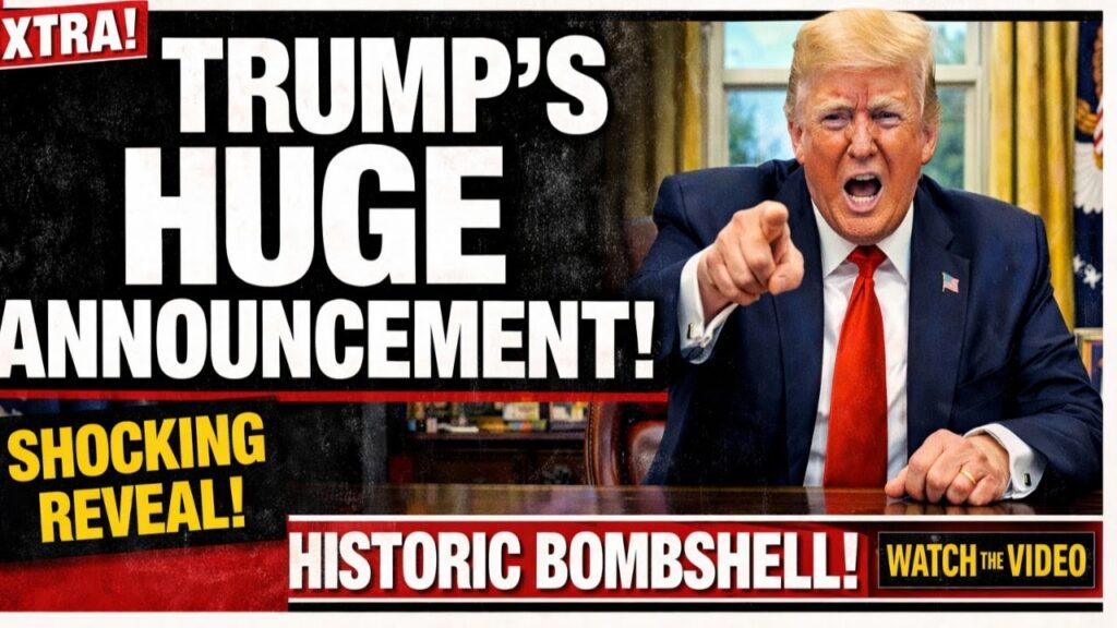 BREAKING NEWS: President Trump makes HUGE Announcement from the White House!