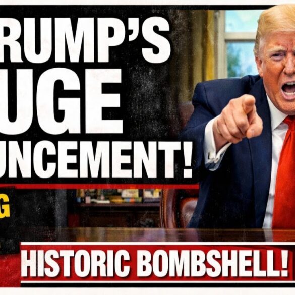 BREAKING NEWS: President Trump makes HUGE Announcement from the White House!