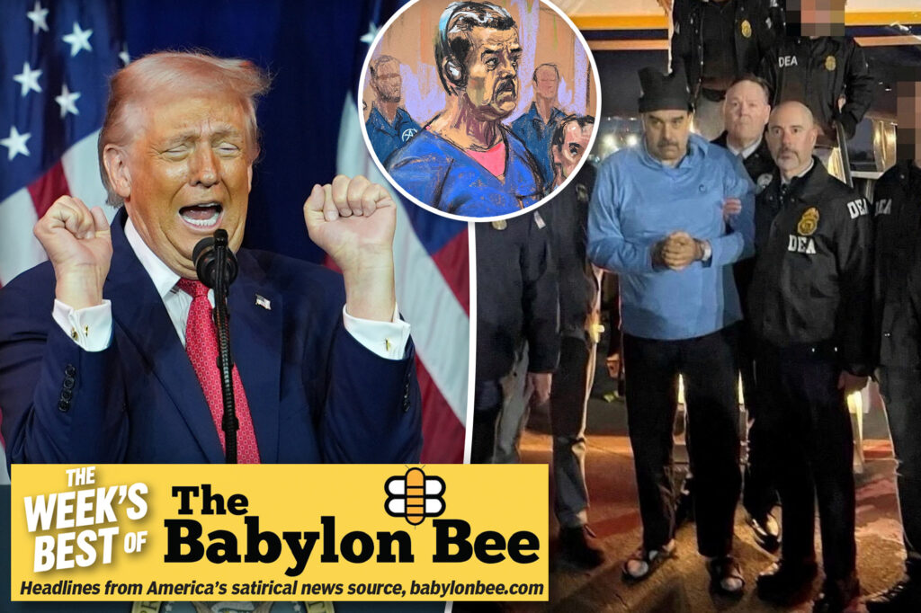 Politics: best of the babylon bee: trump to choose next