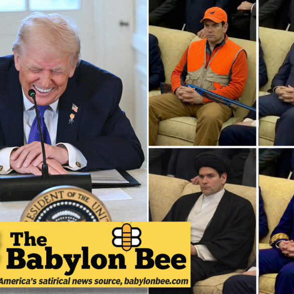 Politics: best of the babylon bee: white house announces 1