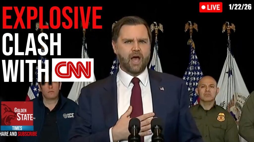CAUGHT LYING: JD Vance Blasts CNN Over Fake Story About 5-Year-Old Arrested by ICE!