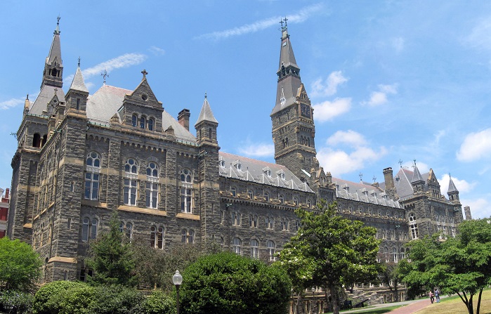 POLITICS: Catholic Georgetown University May Have Had Students Intern at