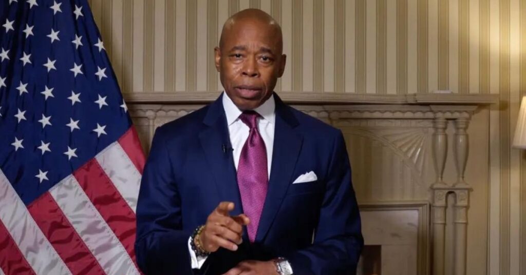 In a video statement released in the aftermath of the indictment, the New York City Mayor has claimed his innocence and stated that he is a "target." BY: New York City Mayor's Office