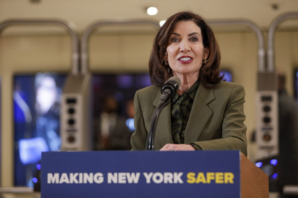 Politics: hochul's flashy second ave. subway plan uses the mta