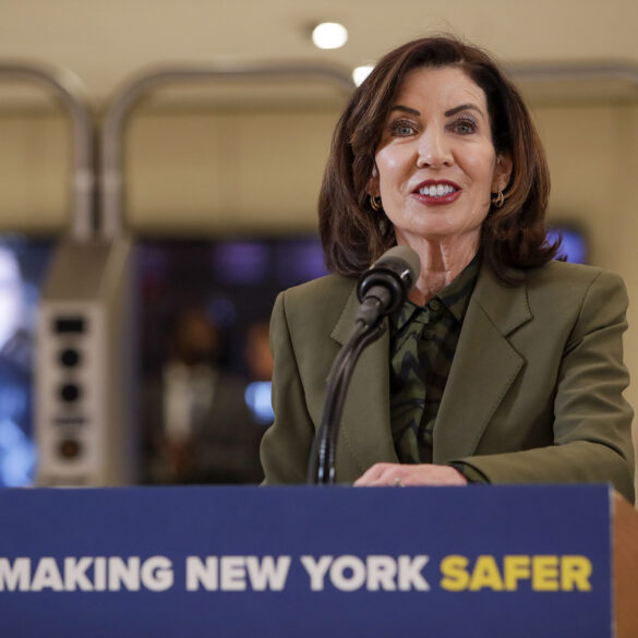 Politics: hochul's flashy second ave. subway plan uses the mta