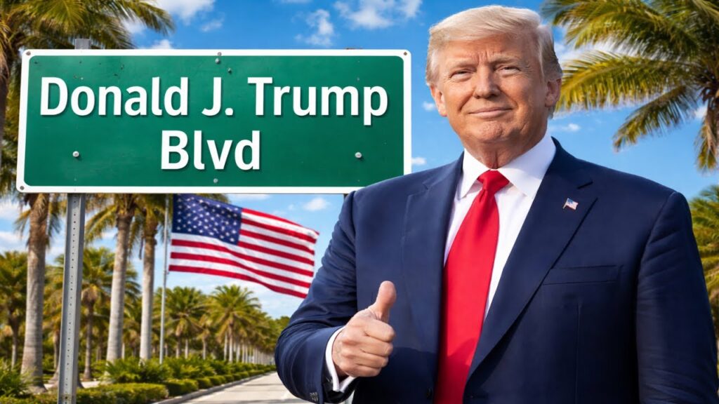 MUST WATCH: President Trump gives EXPLOSIVE Speech in Florida as they Name a Street Trump BLVD!