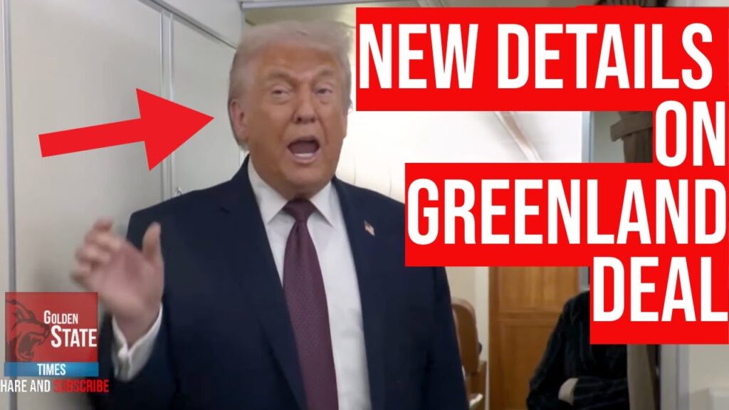 NEW DETAILS: Trump SHOCKS Reporters With Greenland Bombshell at Gaggle with Press on Air Force One!