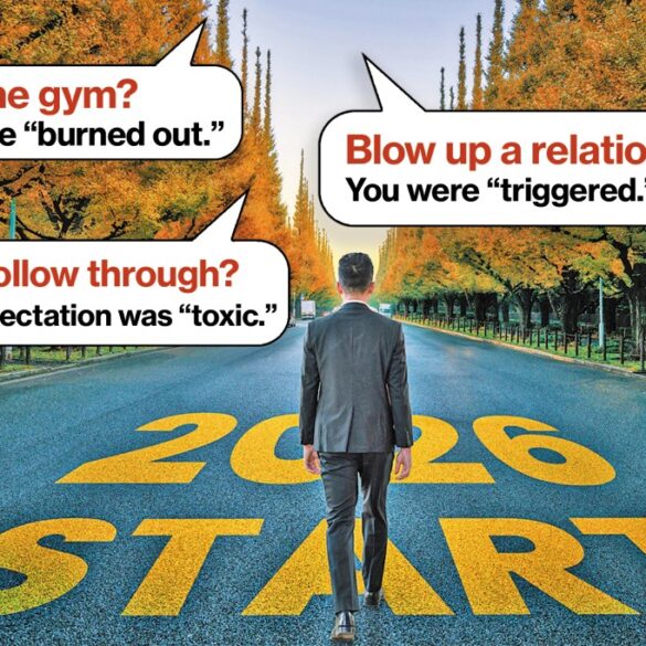 Politics: new year, new excuses: how therapy speak sabotages january resolutions