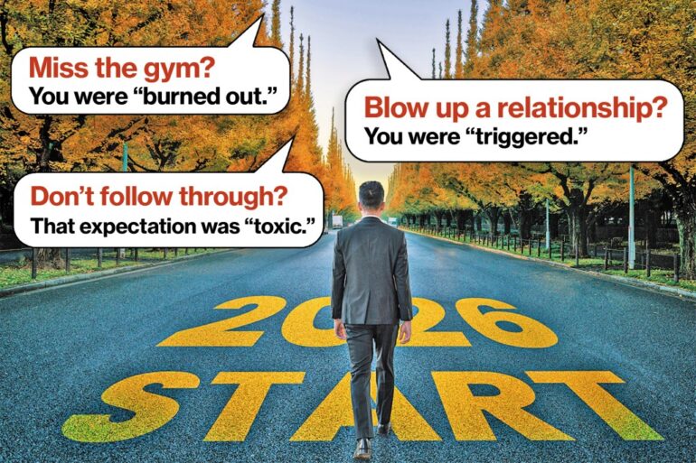 Politics: new year, new excuses: how therapy speak sabotages january resolutions