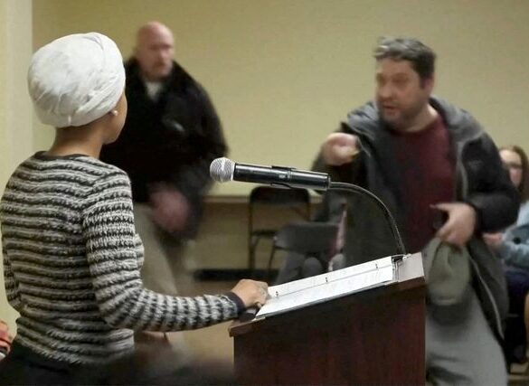 POLITICS: Trump claims Rep. Ilhan Omar may have sprayed herself