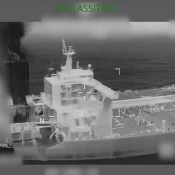 The US military seized two sanctioned oil tankers on Jan. 7, 2025.