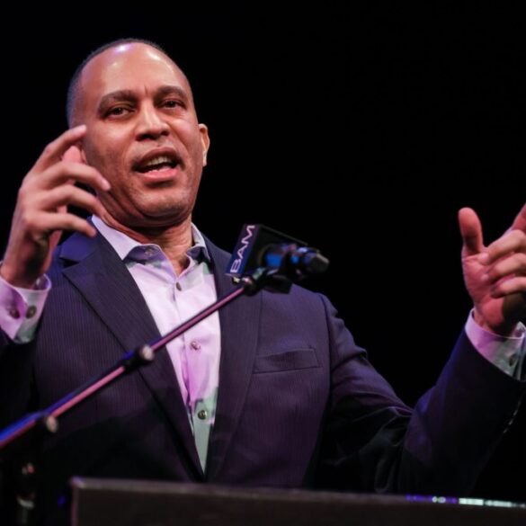 Hakeem Jeffries speaks