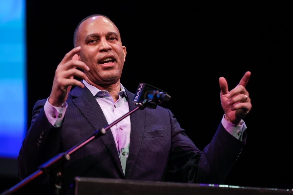 Hakeem Jeffries speaks