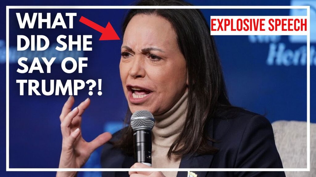 YOU WILL NOT BELIEVE What Venezuelan Opposition Leader Machado Said after Meeting Trump!