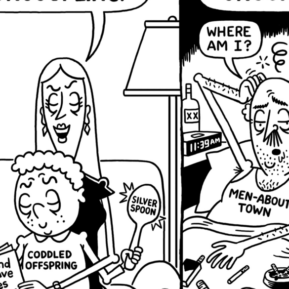 Satire news: bananas split