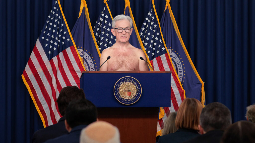 Satire news: doj releases jerome powell deepfake nudes