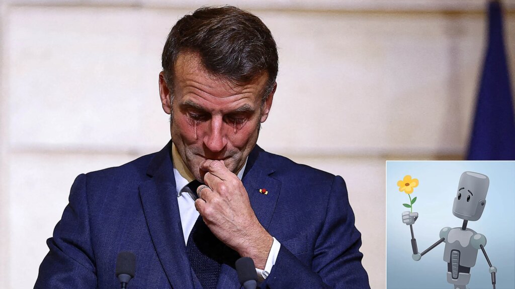 SATIRE NEWS: Entire French Populace Moved To Tears By Cartoon