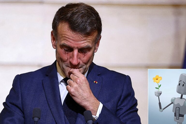 SATIRE NEWS: Entire French Populace Moved To Tears By Cartoon