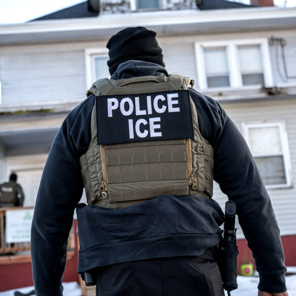 Satire news: ice deems being in privacy of own home
