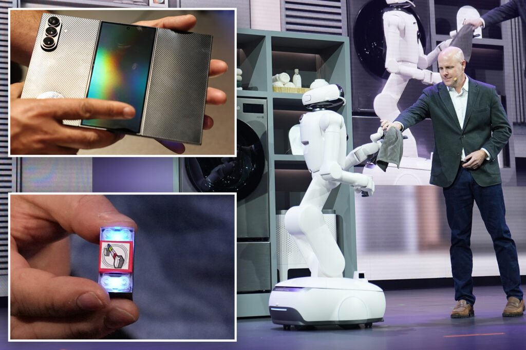 Science & tech: ces 2026: smart legos, laundry folding robots, singing