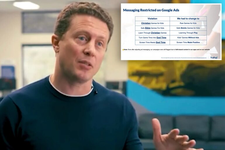 SCIENCE & TECH: Christian kids app TruPlay claims Google, TikTok