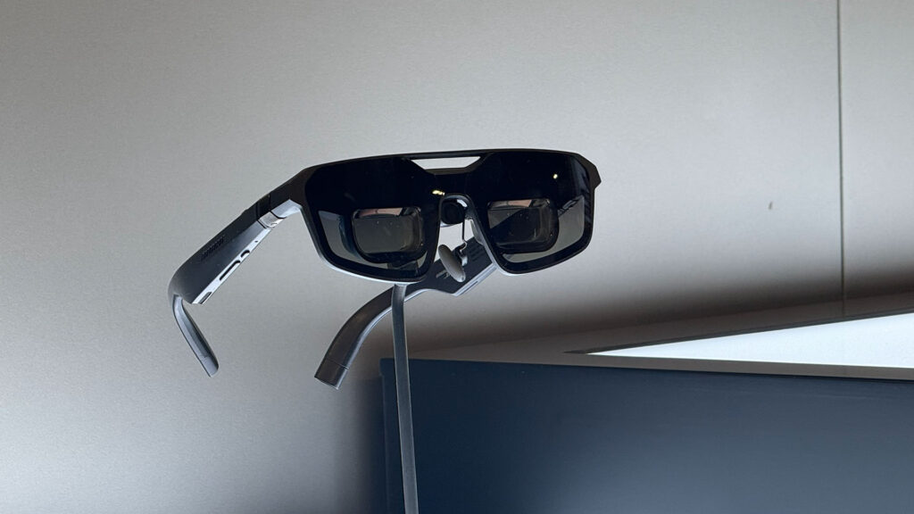 An electronic product being shown at CES 2026