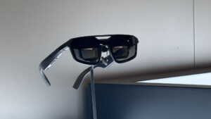 An electronic product being shown at CES 2026