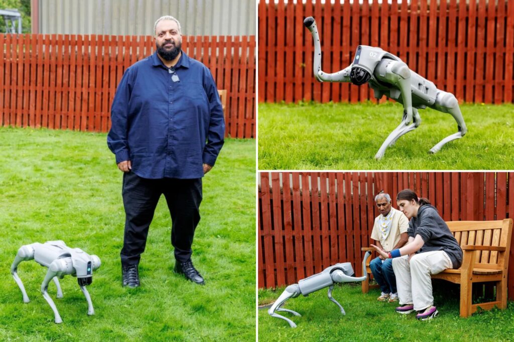 Science & tech: 'lifelike' robot therapy dog named snoop helps