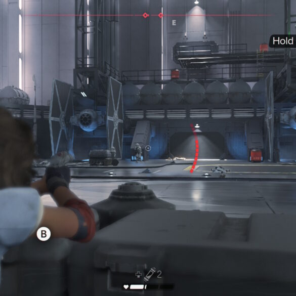 A screenshot of Star Wars Outlaws Gold Edition on Nintendo Switch 2.