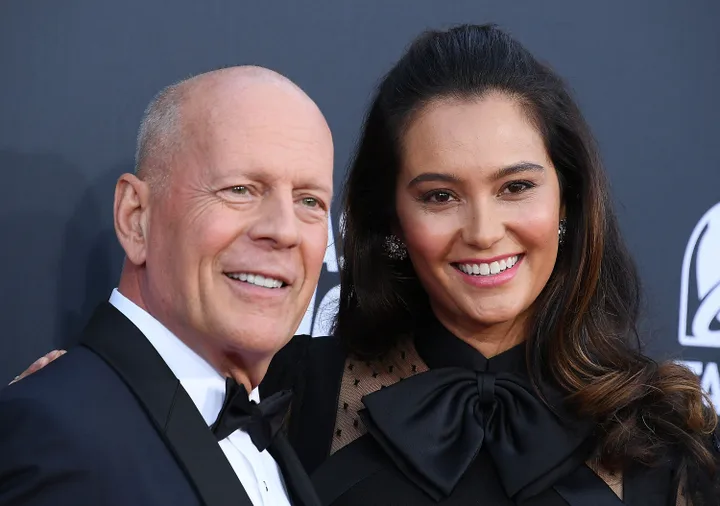 Bruce Willis and Emma Heming Willis, seen here attending Comedy Central's "Roast Of Bruce Willis" in 2018.