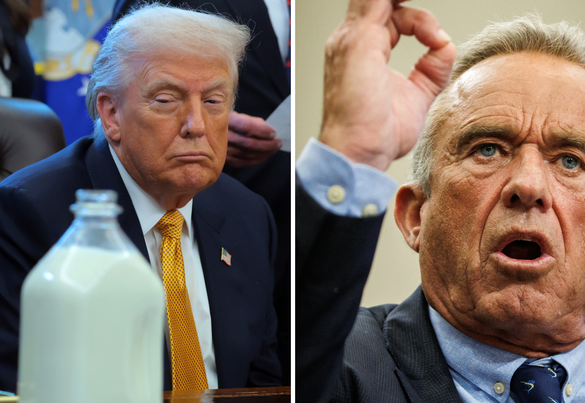 Donald Trump and Robert F. Kennedy Jr. have pushed a milk-forward agenda.
